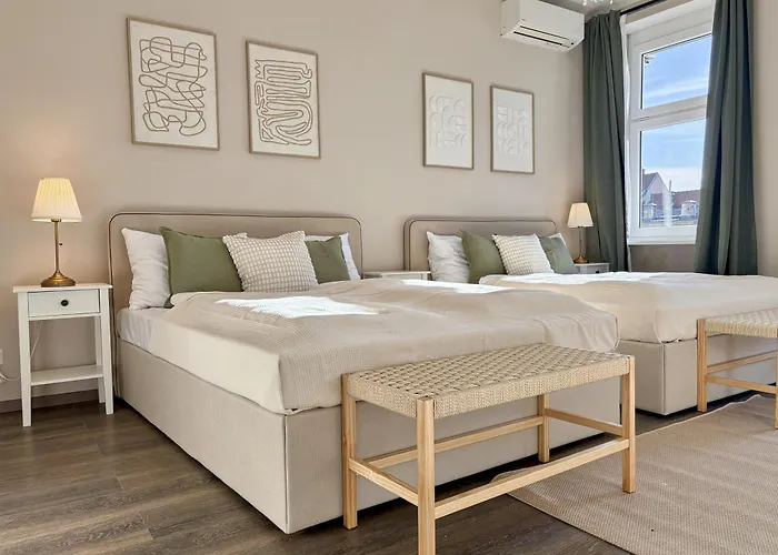 Apartmán Balkon I Close To S-bahn I 5 Minutes To Mall *