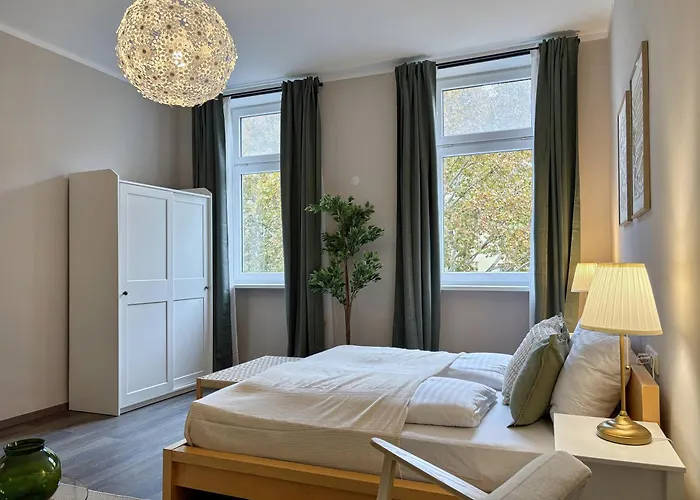 Apartmán Balkon I Close To S-bahn I 5 Minutes To Mall
