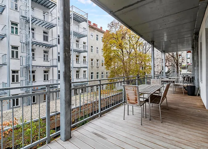 Apartmán Balkon I Close To S-bahn I 5 Minutes To Mall