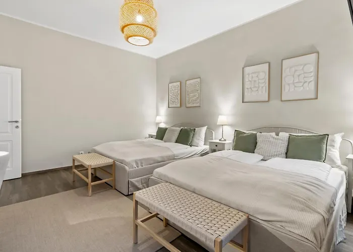 Balkon I Close To S-bahn I 5 Minutes To Mall Apartmán