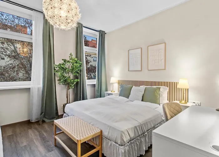 Apartmán Balkon I Close To S-bahn I 5 Minutes To Mall *